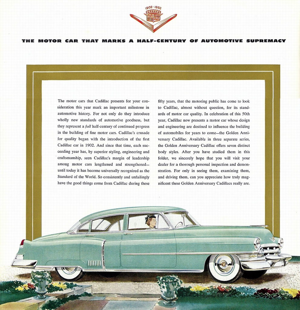 1952 Cadillac Foldout Page 9